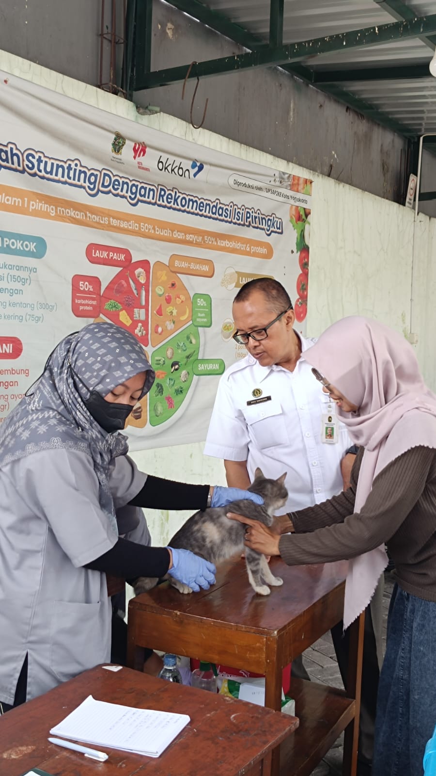 VAKSINASI RABIES 2024 DI KELURAHAN MUJA MUJU