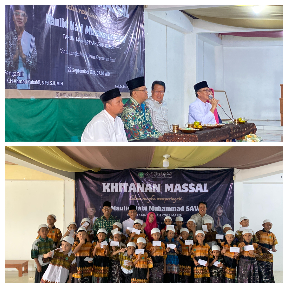 KHITAN MASSAL DI PONDOK PESANTREN “ULUL ALBAB”